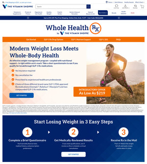 The Vitamin Shoppe® Launches Holistic Telehealth Service Featuring GLP-1 Medications, Including Ozempic®, Mounjaro®, and Low-Cost Semaglutide and Tirzepatide Options