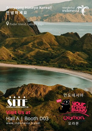 MINISTRY OF TOURISM AND CREATIVE ECONOMY OF THE REPUBLIC OF INDONESIA PROUDLY PRESENTS WONDERFUL INDONESIA IN THE REPUBLIC OF KOREA