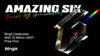 BingX comemora seu Amazing 6th Anniversary com um grande prêmio de 13 milhões de USDT