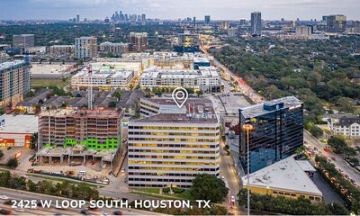 The site, located at 2425 West Loop South, features an eleven-story building situated within the heart of Houston's premier retail and culinary hub, the Galleria.