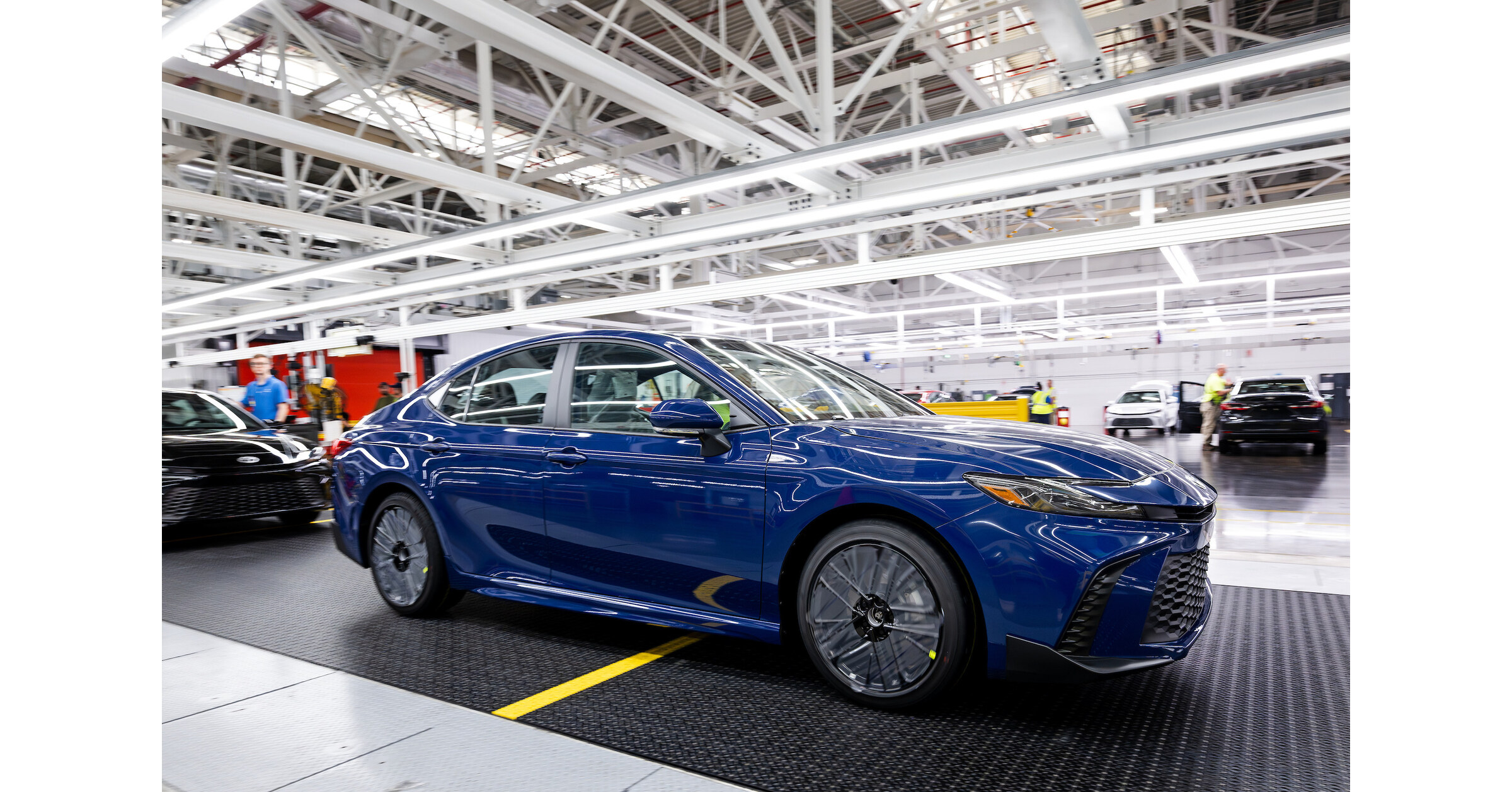 Redesigned Toyota Camry Goes All-Hybrid at Kentucky Plant
