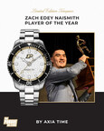 AXIA Time partners with Zach Edey and the Naismith Awards, to commemorate Edey's back-to-back Naismith Trophy Honors in a limited-edition timepiece