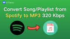 How to Convert Spotify to MP3 320 Kbps with YT Saver?