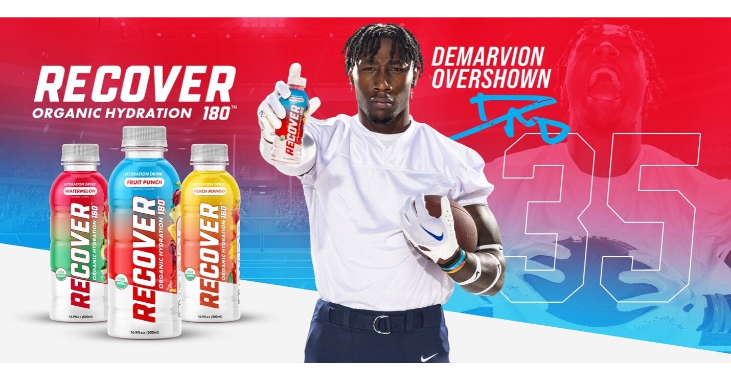 Recover 180™ Announces Partnership With Dallas Cowboys’ Linebacker DeMarvion Overshown