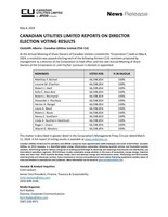 CUL 2024 Director Voting Results (CNW Group/Canadian Utilities Limited)