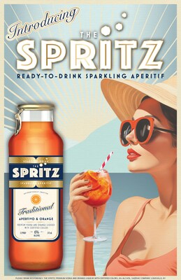 The Spritz conveniently delivers the sweet, bitter, and bubbly taste experience of the classic namesake cocktail with style
