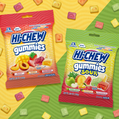 HI-CHEW Gummies and HI-CHEW Gummies Sour reimagine the brand's classic chewlets and mouth-watering flavor in a new gummy format.