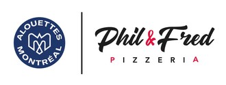 Phil & Fréd Pizzéria x Alouettes Montréal (Groupe CNW/Phil & Fred Pizzeria)
