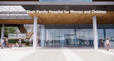 Rendering of the Shah Family Hospital for Women and Children. Design concept only. (CNW Group/Trillium Health Partners)