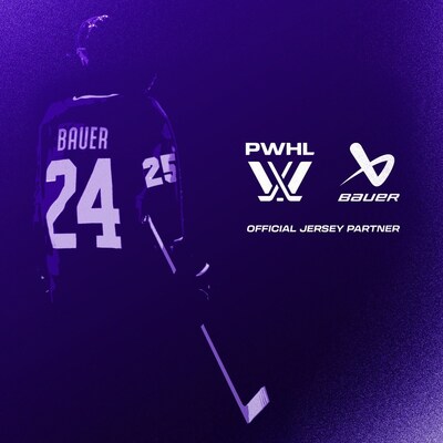 PWHL announces Bauer Hockey as the first official jersey partner for the league.