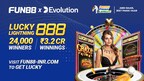 Fun88 Índia lança o "Fun88 X Evolution" para ganhos garantidos