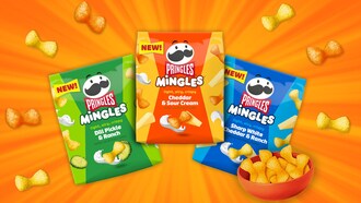 Snacking masterminds debut first bagged snack in 15+ years with Pringles Mingles, mingling fan-favorite flavors in a delicious, puffed form