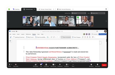 ProFeatures allows users to go beyond screen share and collaborate live within Zoom