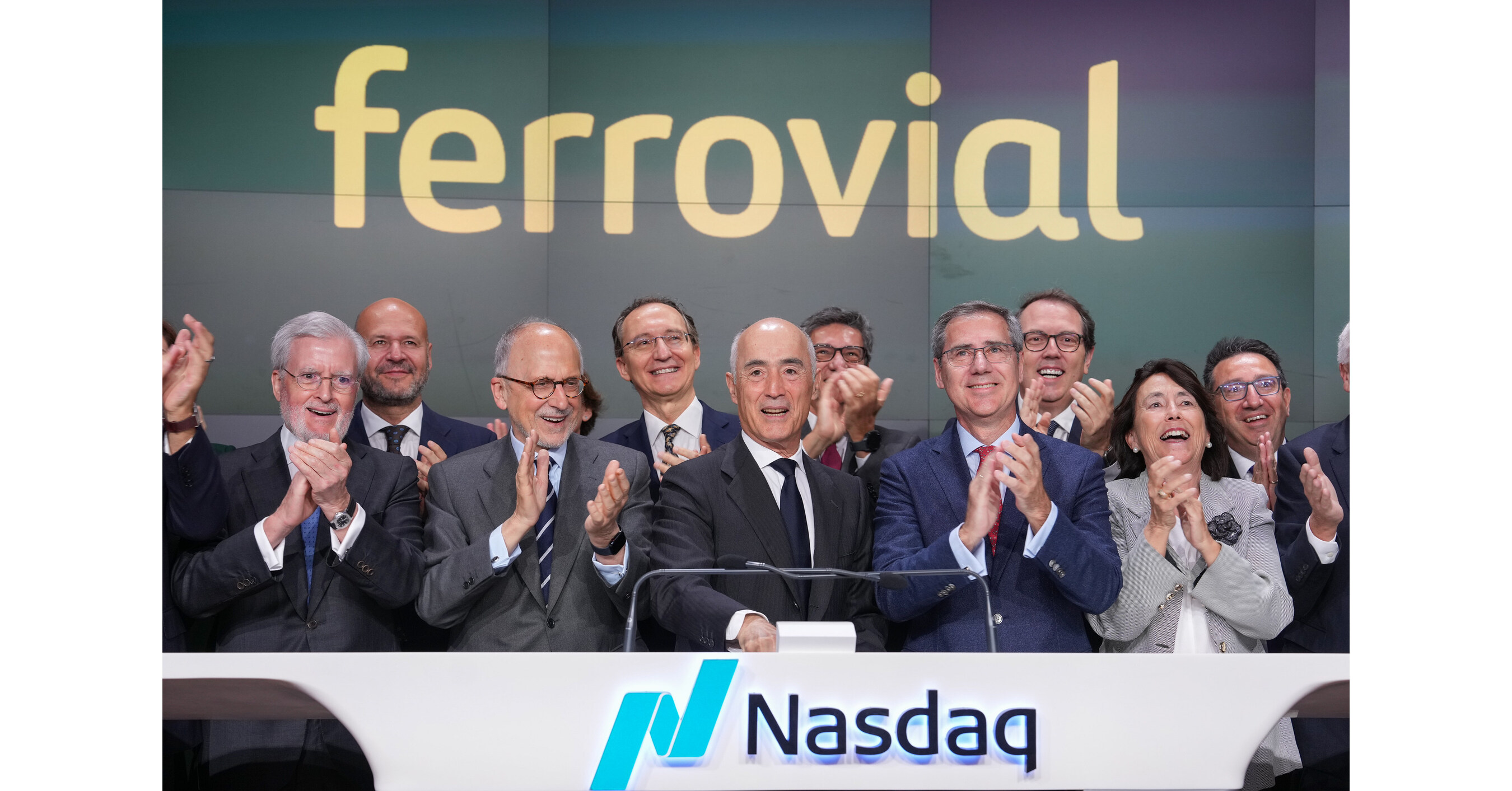 Ferrovial joins Nasdaq; rings in a new era in the U.S.