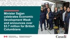 Minister Sajjan celebrates Economic Development Week and announces over $3.7 million for British Columbians