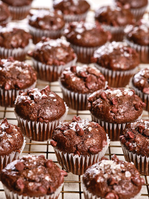 Double Chocolate Chip Mini Muffins