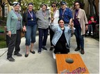 Cypress Place Residents Revel in March Cornhole Tournament Victory.