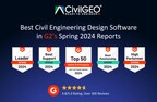 CivilGEO Maintains Top Spot in G2's Civil Engineering Design Software Category