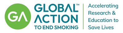 Global Action to End Smoking: Accelerating Research & Education to Save Lives (Logo)