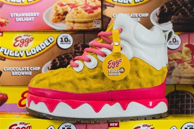 EGGO® LAUNCHES ITS MOST PROTEIN-PACKED WAFFLES EVER & A FULLY LOADED PAIR OF CUSTOM SRGN SNEAKERS TO MATCH