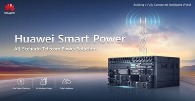 Soluciones de energía para telecomunicaciones inteligentes para todas las variantes situacionales de Huawei (PRNewsfoto/Huawei Digital Power Technologies Co., Ltd.)
