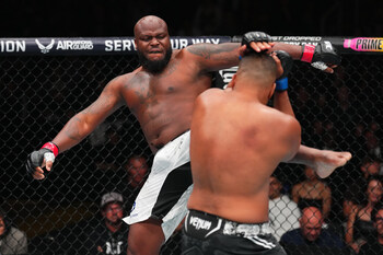 Monster Energy’s Derrick Lewis Knocks Out Rodrigo Nascimento at UFC Fight Night in St. Louis