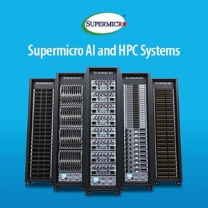 Supermicro機櫃級液冷解決方案配備業界最新加速器，專注推動AI與高速運算的融合
