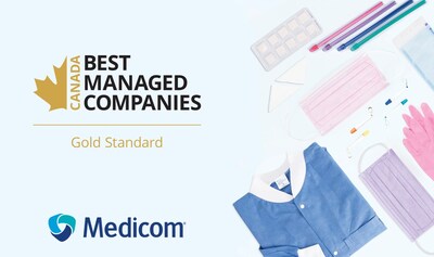 Medicom Reaches Gold Standard in Canada's Best Managed Companies Competition (CNW Group/AMD Medicom Inc.)