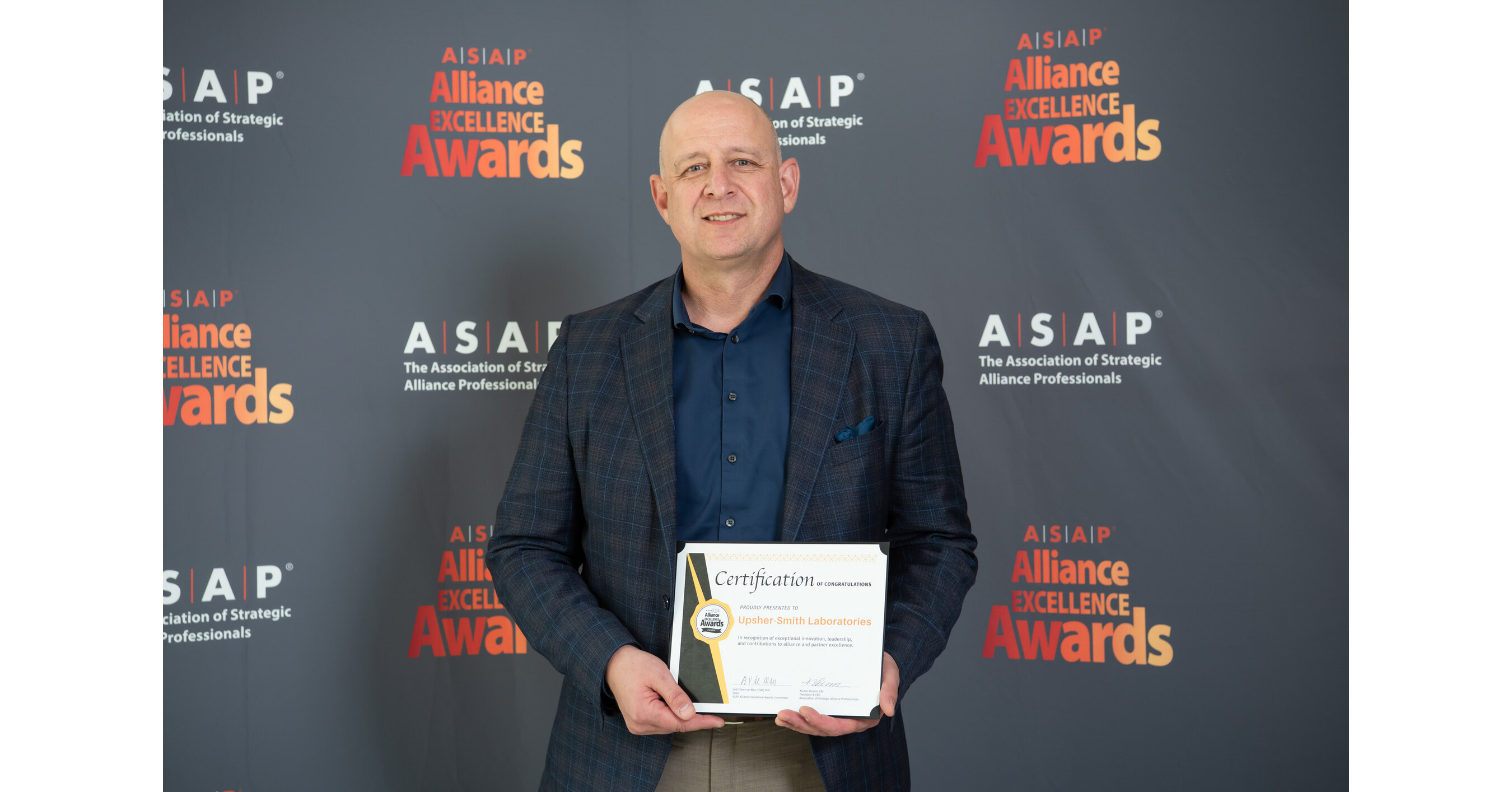 UPSHER-SMITH NAMED AS 2024 ASAP ALLIANCE EXCELLENCE AWARD FINALIST