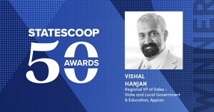 Appian's Vishal Hanjan Recognized with StateScoop 50 Award for Industry Leadership