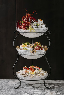 Marilena seafood tower. Photo by Allison Kuhl. (CNW Group/Canada's 100 Best)