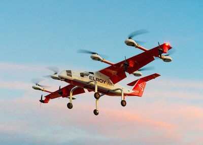 Leidos and Elroy Air will demonstrate the Chaparral “lift-plus-cruise” hybrid-electric vertical take-off and landing (hVTOL) cargo aircraft.