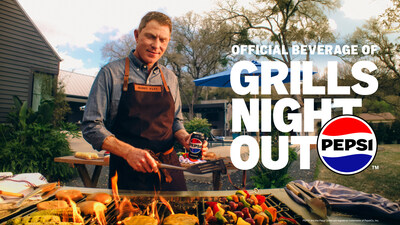 Pepsi is unveiling a new campaign declaring Pepsi as the Official Beverage of “Grills Night Out.”