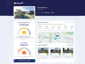Revive Adds First-of-its-Kind Neighborhood Report Feature to Vision AI, Transforming Real Estate Valuations with AI-Driven Condition Analysis