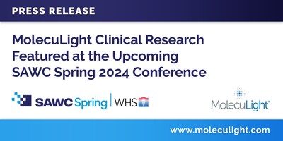 MolecuLight Clinical Research Featured at SAWC Spring 2024 Conference (CNW Group/MolecuLight)
