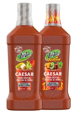 ゼリツィンエリクサーボトル11種類 Zing Zang® Celebrates 'National Caesar Day' with Introduction of