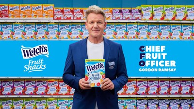 GORDON RAMSAY BECOMES FIRST-EVER WELCH'S FRUIT SNACKS CHIEF FRUIT OFFICER UNDERSCORING BRAND COMMITMENT TO USING WHOLE FRUIT AS ITS MAIN INGREDIENT