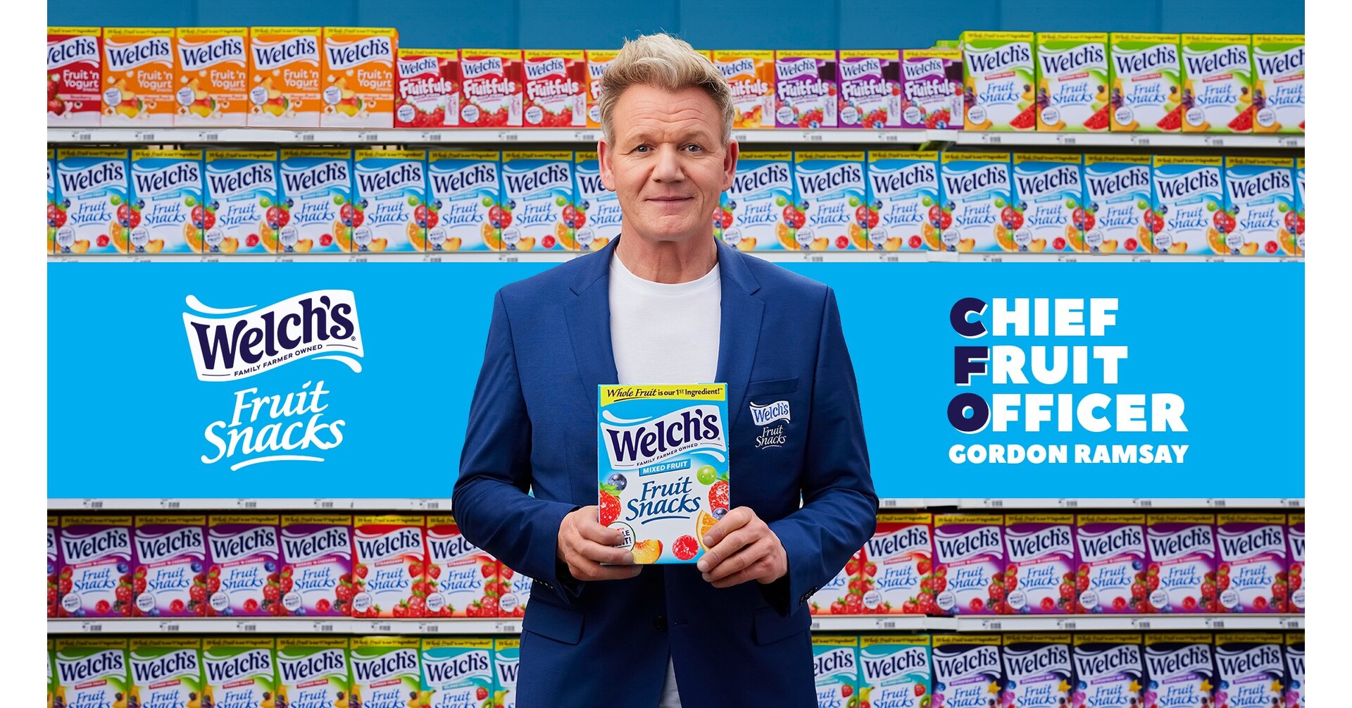 GORDON RAMSAY BECOMES FIRST-EVER WELCH'S® FRUIT SNACKS CHIEF FRUIT ...