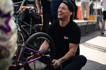 Monster Energy's Ryan Williams from Sunshine Coast, Australia, Wins BMX Best Trick Competition at FISE World Montpellier 2024