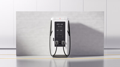 ABB E-mobility A400 charger front view