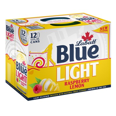 Labatt releases new Blue Light Raspberry Lemon for a limited time only!