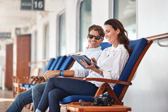 100% of Carnival Corporation’s ships across the global fleet are equipped with Starlink’s high-speed, low-latency global internet connectivity. Credit: Carnival Corporation