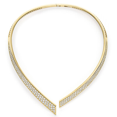 LAGOS 18K Gold & Diamond Collar Necklace