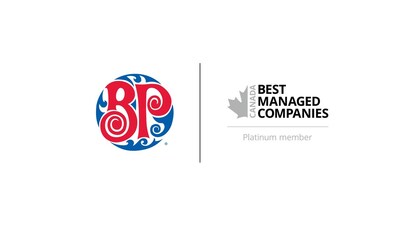 BP + Best Managed Logo (CNW Group/Boston Pizza International Inc.)