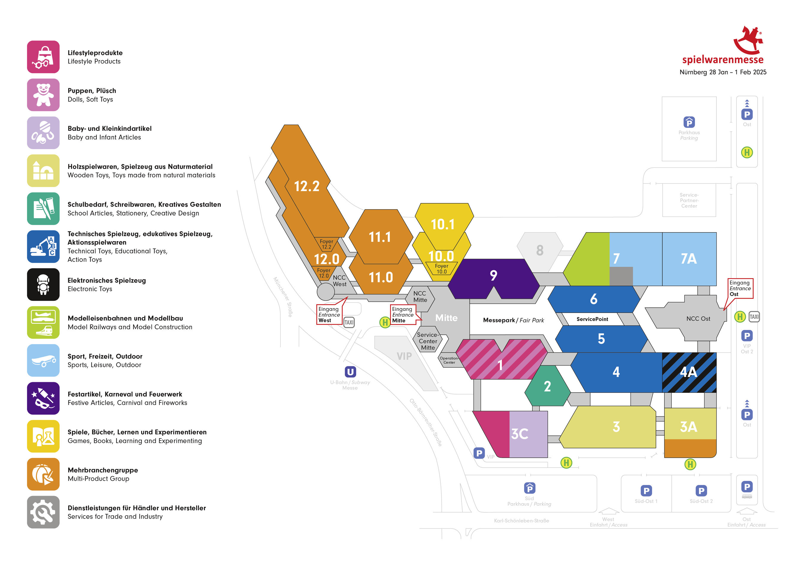 Spielwarenmesse 2025: Forward-looking arrangement of halls for the perfect visitor experience