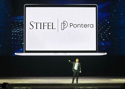 Pontera and Stifel's milestone partnership was unveiled today by Ron Kruszewski, Chairman and Chief Executive of Stifel, during a mainstage presentation at Blueprint 2024, Stifel's annual national sales and innovation conference, in Las Vegas.
