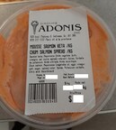 Présence non déclarée de moutarde dans de la mousse de saumon Keta vendue par l'entreprise Groupe Adonis inc.