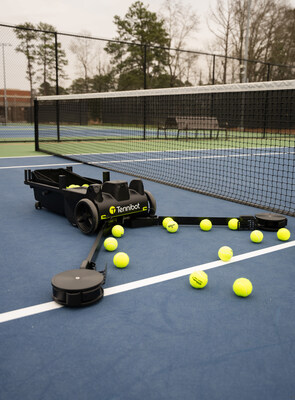 The first-of-its-kind "Tennibot" robot leverages unique data technology from Viam, ensuring every machine is updated with the latest up-to-date software to identify tennis balls, skillfully self-navigate around obstacles, and collect data to improve and optimize machine performance.
