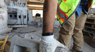 Our dedicated team implementing SafeGuard's biometric heat sensors on-site.