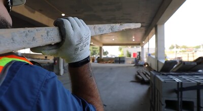 Demonstrating the power of SafeGuard's wearable sensors in keeping our team safe and healthy.